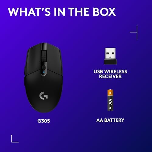 Logitech G305 LIGHTSPEED Wireless Gaming Mouse - Image 9