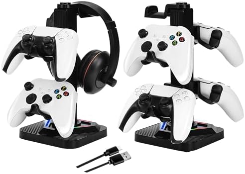 JDGPOKOO RGB Gaming Headphone Stand