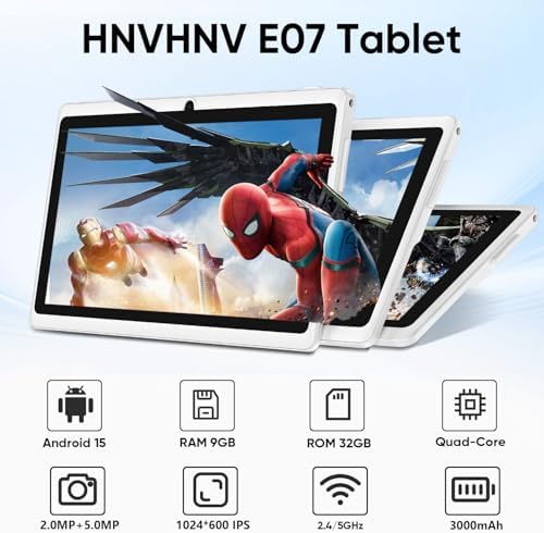 HNVHNV Android 15 Tablet 7 Inch Tablet - Image 2
