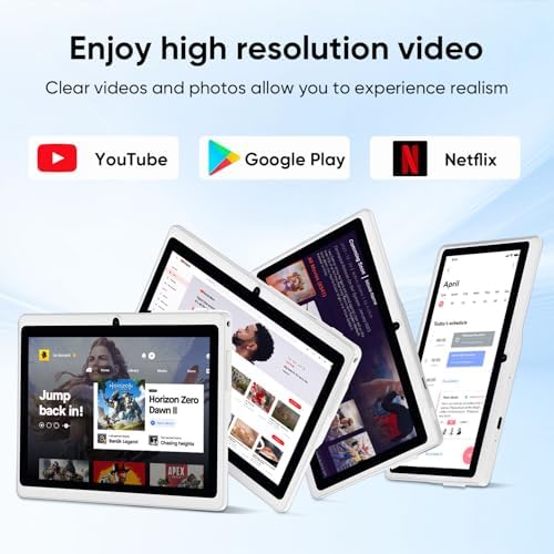 HNVHNV Android 15 Tablet 7 Inch Tablet - Image 4